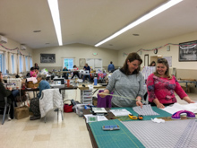The Sewing Room at Camp Burton